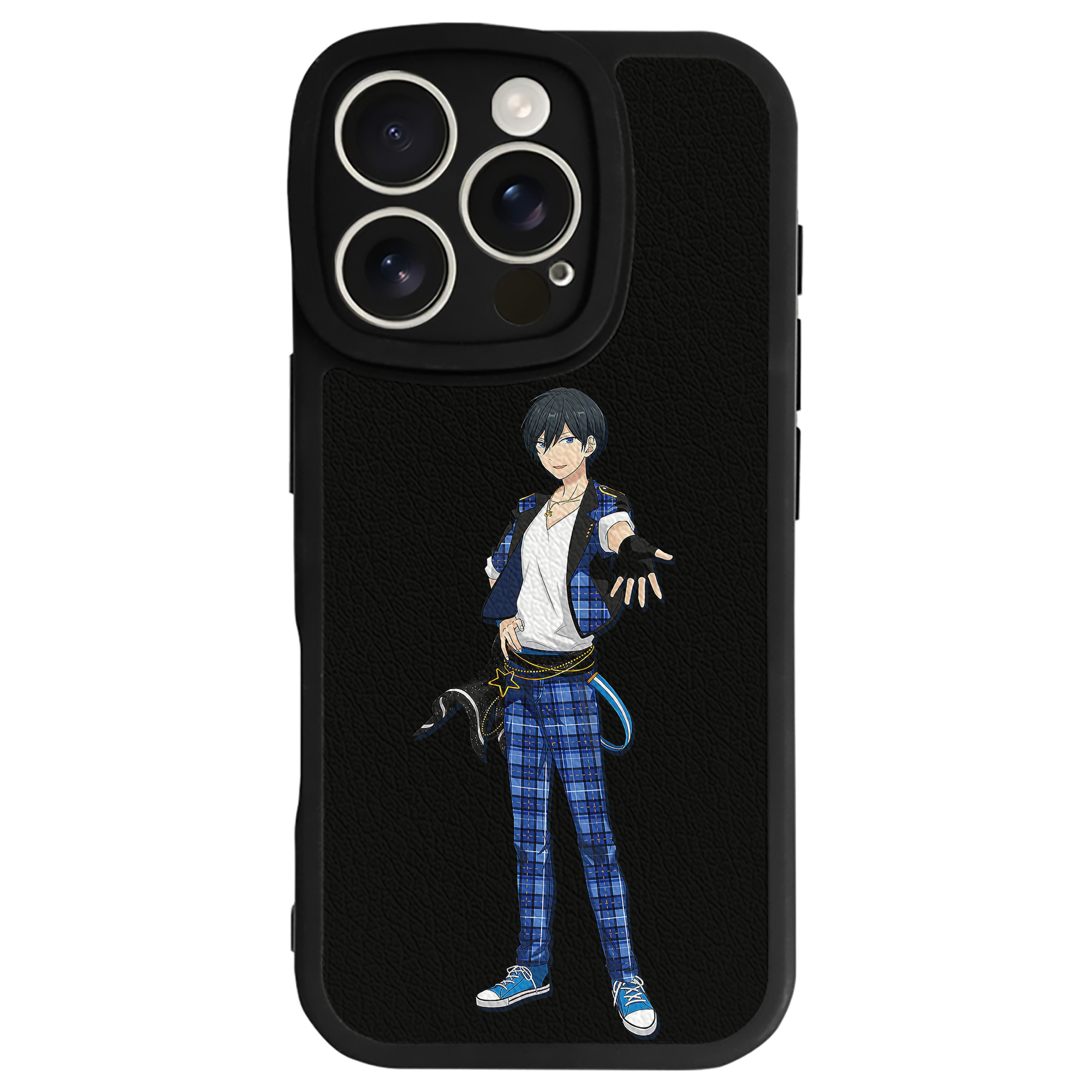 （画像用） あんさんぶるスターズ! Ensemble Stars 【iPhone 16シリーズ対応】シリコンスマホケース（レザー調） 材質：シリコン